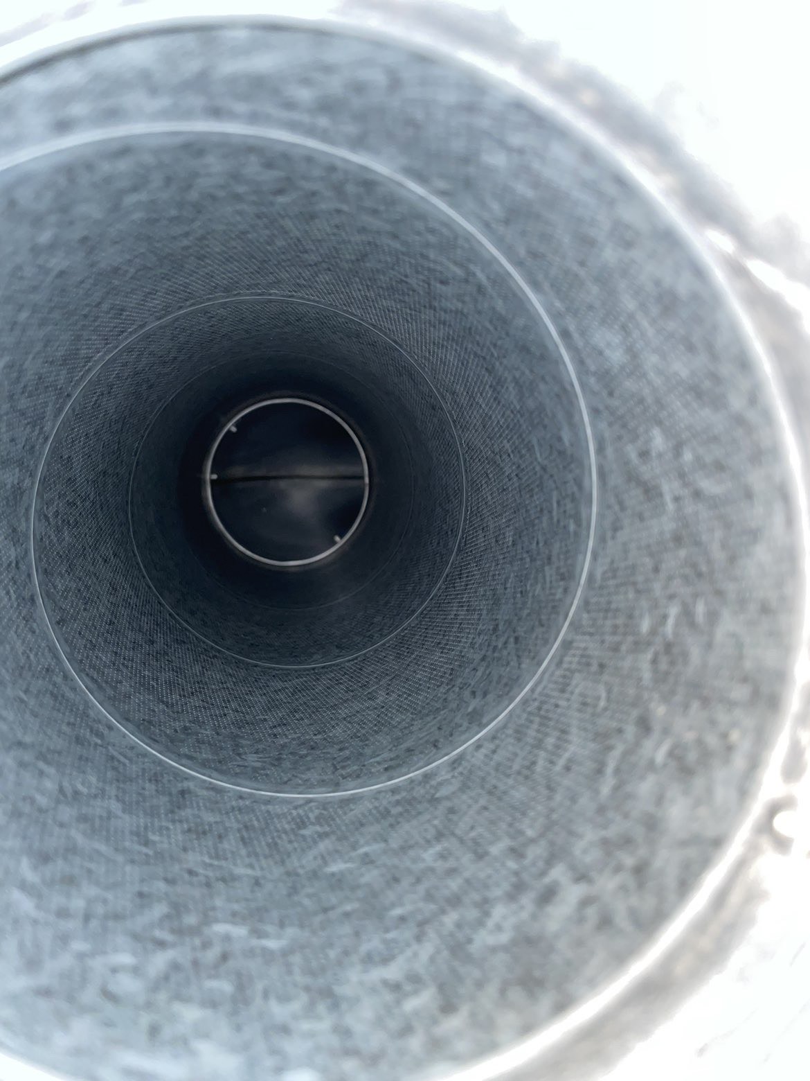 Jälkeen puhdistuksen — ilmanvaihtokanava